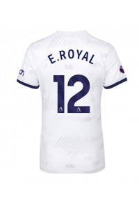 Tottenham Hotspur Emerson Royal #12 Jalkapallovaatteet Naisten Kotipaita 2023-24 Lyhythihainen